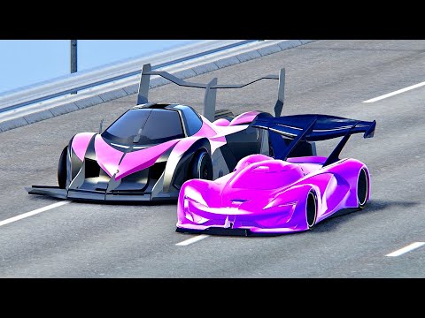 Devel Sixteen GTR 2014 vs SRT Tomahawk GTR - Drag Race