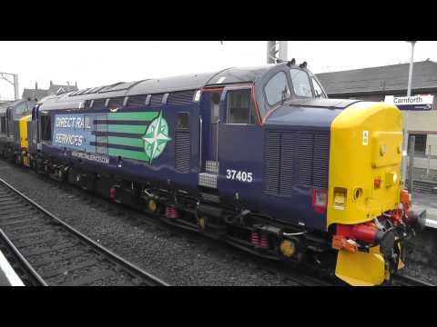 37405/37402 6K73 Sellafield - Crewe flask(s) 11th April 2013