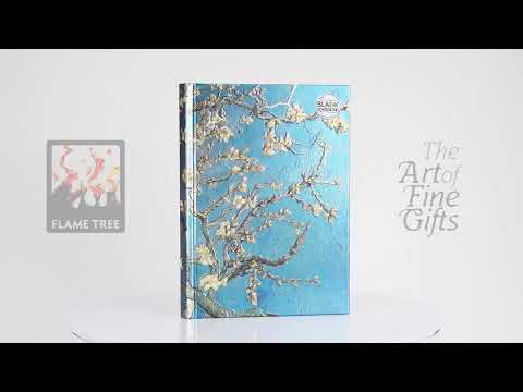 Блокнот Vincent Van Gogh: Almond Blossom Foiled Journal video 1