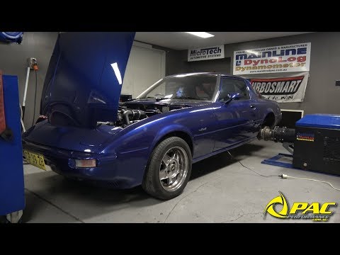 PAC PERFORMANCE - MARTINS 1ST GEN RX7 ON THE DYNO