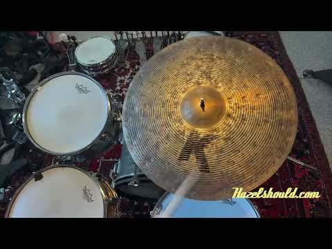 Zildjian K CUSTOM Special Dry Ride 21” IMMACULATE Shape! DARK COMPLEX 2496 g  GREAT ONE! Don’t Pay $580! image 7