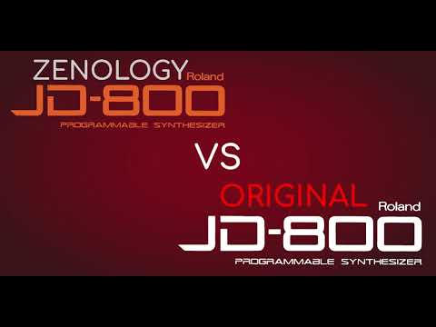 Zen Vs Original JD800 Video