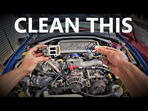 DIY subaru IACV clean