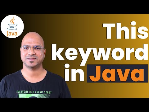 #4.4 Java Tutorial | This keyword