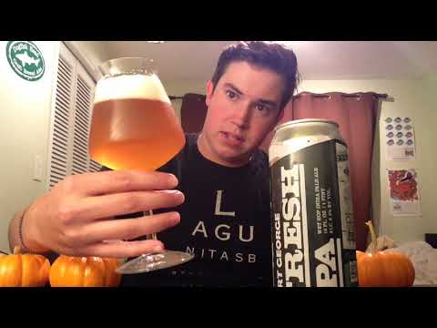 Fort George Brewery - Fresh IPA Review (2017 Wet Hop Citra IPA)