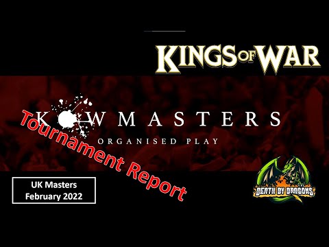 Kings of War Tournament Report - UK Masters 2022 - Day 1