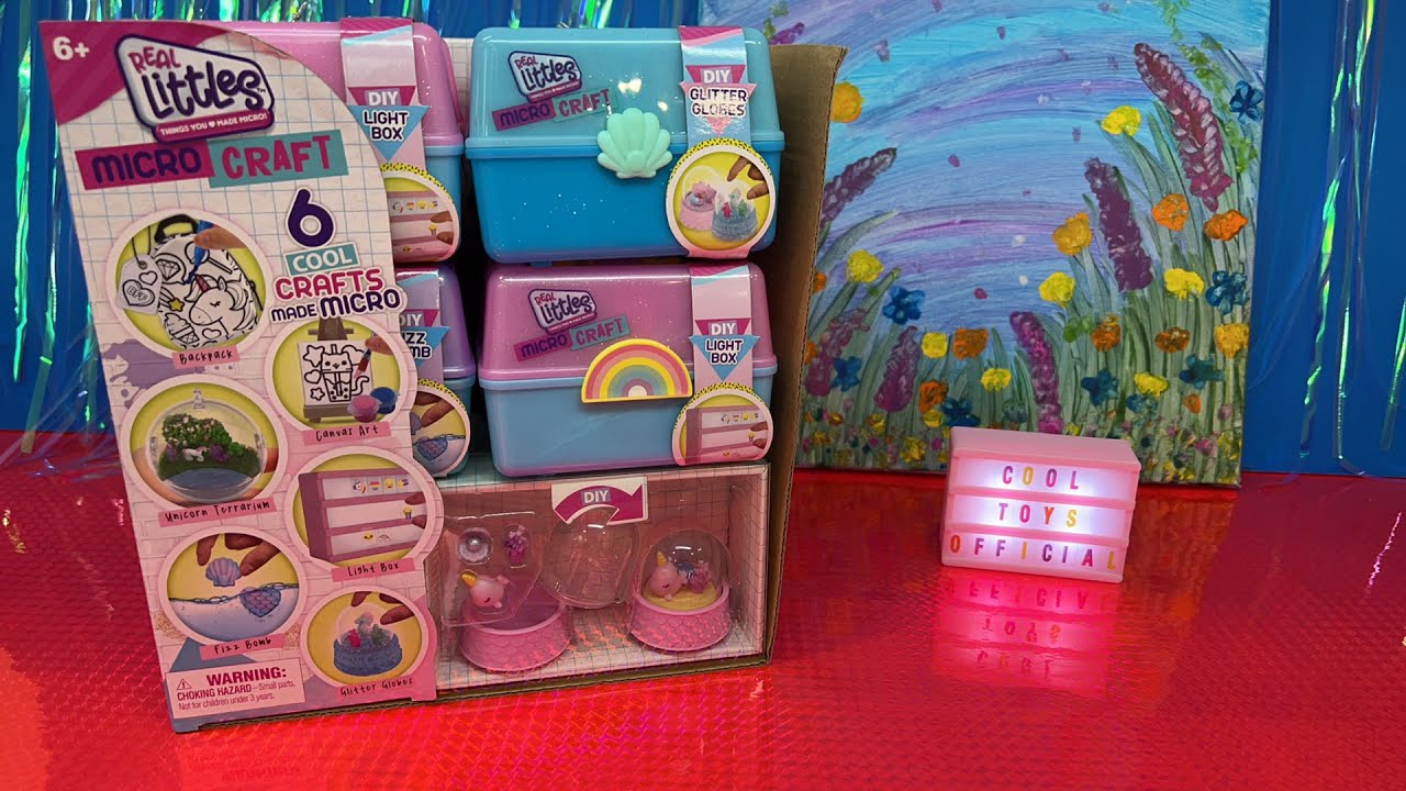 Real Littles Micro Craft 6 Cool DIY with Cool Toys