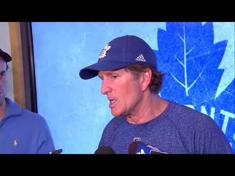Maple Leafs Practice: Mike Babcock - December 5, 2017