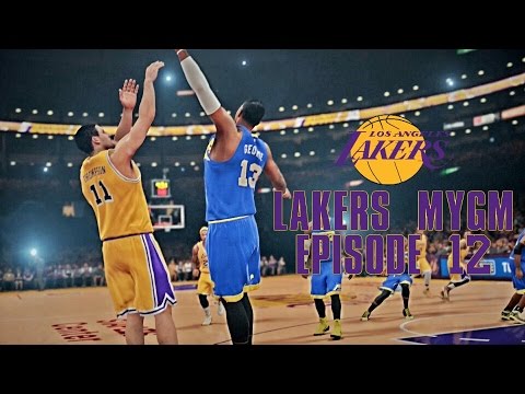 NBA 2K15 PS4 Lakers MyGM - Thompson Going Off! (EP.12)
