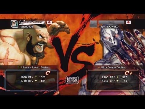 Itazan (Zangief) vs POONGKO (Seth) - USF4 Match *1080p*