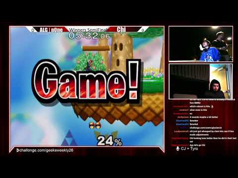 Geeksboro Melee Weekly 26 - ALG | n0ne vs Chi