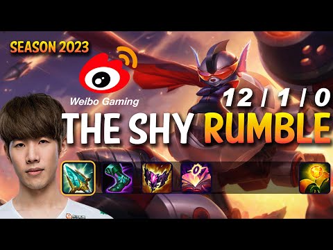 WBG The Shy RUMBLE vs AATROX Top - Patch 13.16 KR Ranked