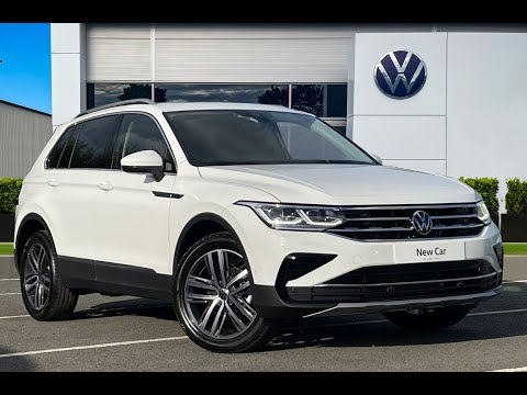 Brand New Volkswagen Tiguan 2.0 TDI Elegance DSG in Pure White - Wrexham Volkswagen