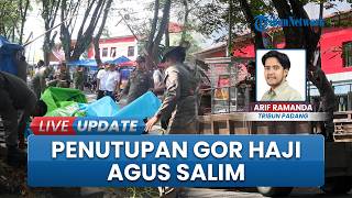 GOR Haji Agus Salim Ditutup, Relokasi Pedagang Tuai Keluhan, Lokasi Lapak Baru Dipertanyakan