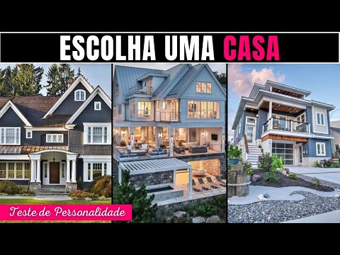 Escolha uma casa para descobrir o que te fará feliz. -Teste de Personalidade