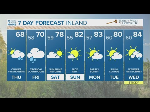 NEWS CENTER Maine Weather Video Forecast