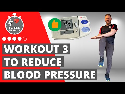 Cardio + isometric workout to LOWER Blood Pressure