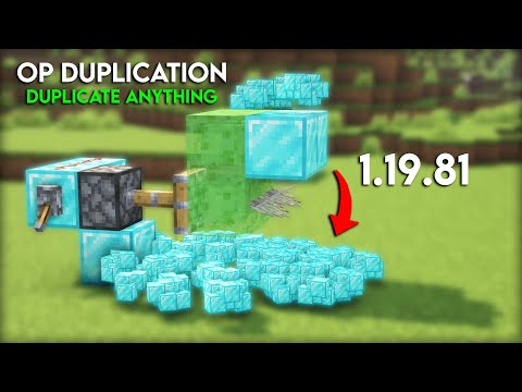 ALL WORKING DUPLICATION GLITCHES TUTORIAL in Minecraft Bedrock 1.19.81! XBOX,PE,WINDOWS,SWITCH,PS