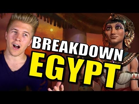 Civilization 6: Gameplay - Egypt [Leader Tips & Strategy Breakdown]