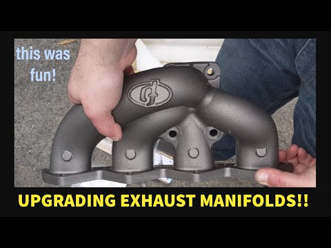 HOW TO INSTALL A FP EXHAUST MANIFOLD ON YOUR DSM!