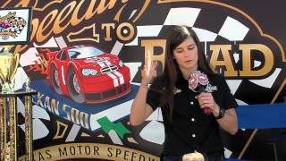 Danica Patrick visits TMS Speeding to Read program.mov