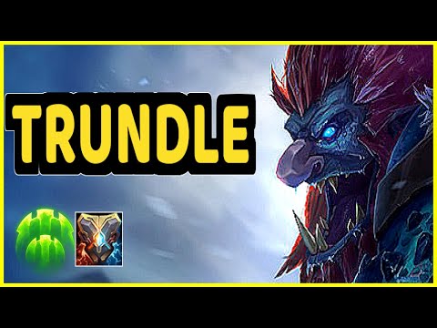 TRUNDLE VS RAKAN SUPPORT GAMEPLAY CHALLENGER I