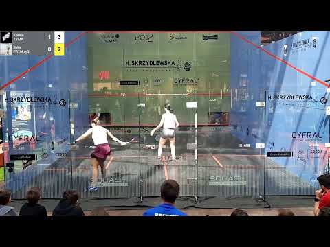 Karina Tyma - Julia Patałąg PSA Mistrzostwa Polski Seniorów H. Skrzydlewska (IMP) 2022