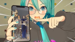 Cover art for Check but Miku is in it