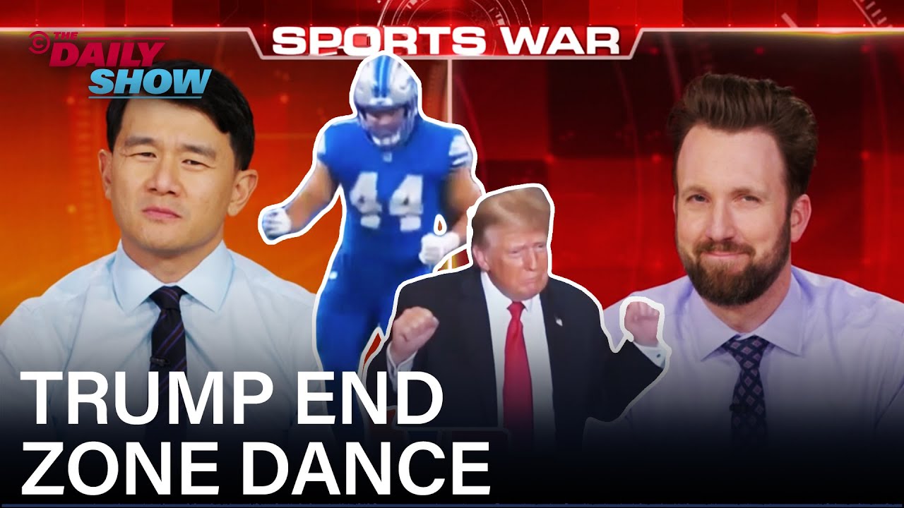 Sports War: Ronny & Jordan on End Zone Trump Dances & Chiefs Christmas Movie | The Daily Show