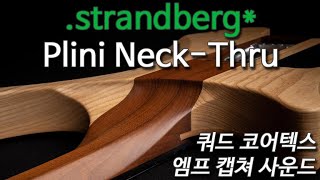 Video thumbnail for Strandberg Boden Plini Edition Neck-Thru/스트랜드버그 플리니 넥스루 쿼드코텍스 사운드 샘플 by gearcrew1