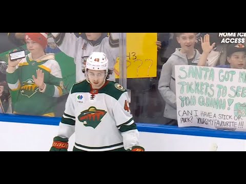 Toronto Maple Leafs Vs Minnesota Wild Warmups