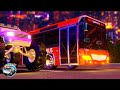 Wheels On The Bus Street Vehicles Nursery Rhyme For Kids By Speedies