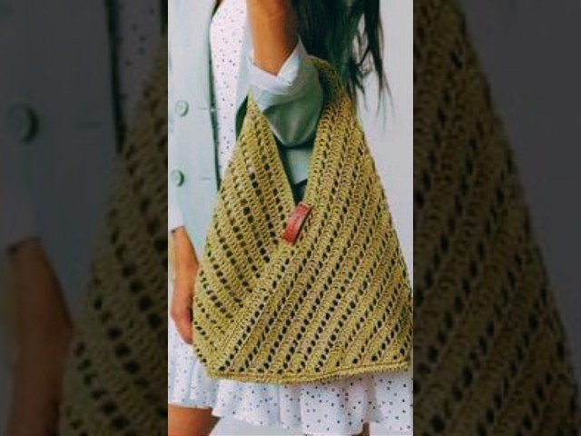 Vídeo relacionado con OHREN bolso de playa crochet para mujer, estilo boho de verano, bolso tote de red ligero beige para vacaciones y uso diario