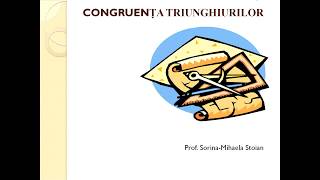 Congruenta triunghiurilor - Problema rezolvata