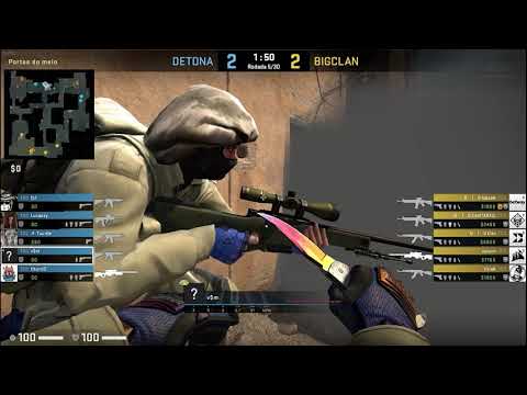 Pov vsm (27/15) CS GO DEMO - DUST2 - DETONA 16 VS 11 BIG (Flashpoint 1 Global Qualifier 03/03/2020)