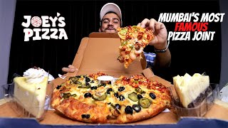 Joey's BESTSELLING Pizza MUKBANG | Mumbai's best pizza joint