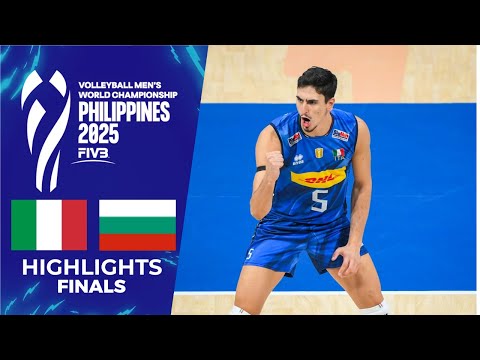 🇮🇹 ITALY vs 🇧🇬 BULGARIA | World Championship Final | Men’s Volleyball 2025 Philippines 🏆🔥 [HD] [4K]