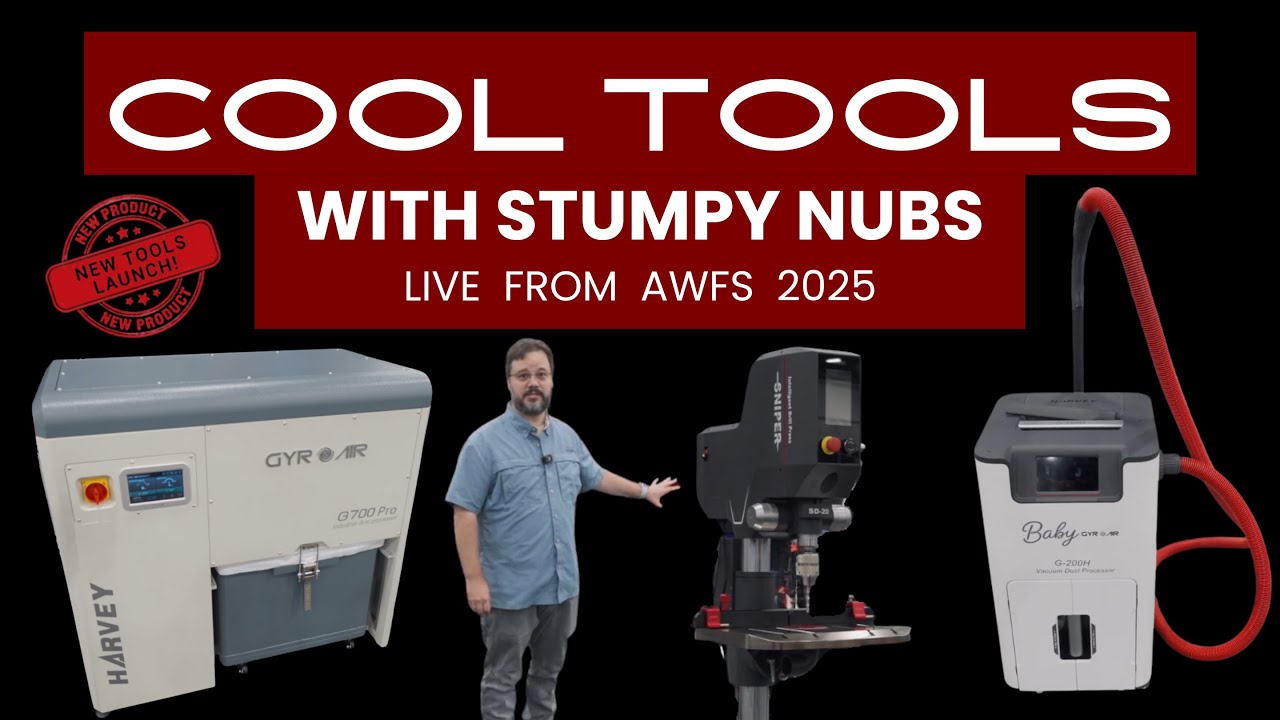COOL TOOLS with Stumpy Nubs - Live at AWFS 2025