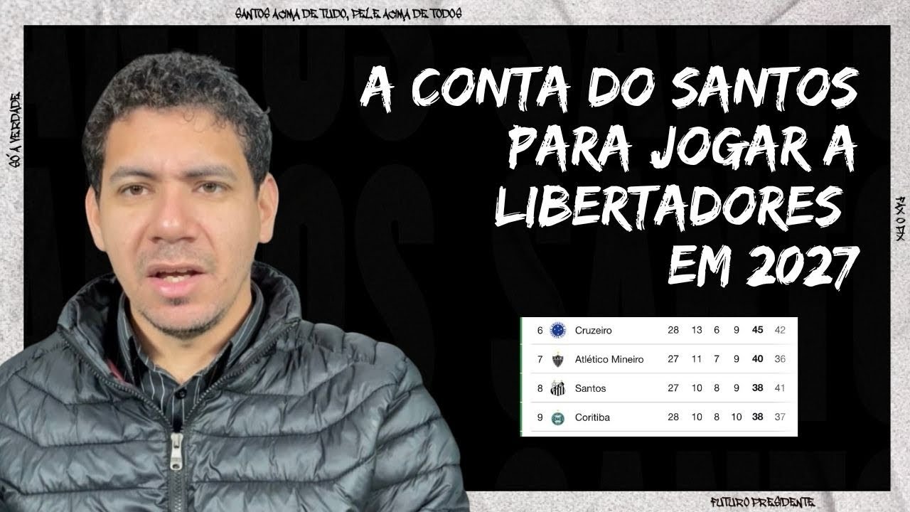 A CONTA DO SANTOS PARA JOGAR A LIBERTADORES 