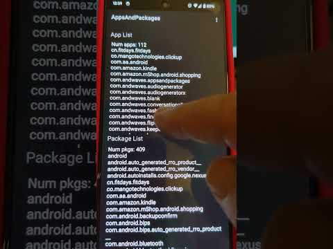 Apps and Packages Viewer