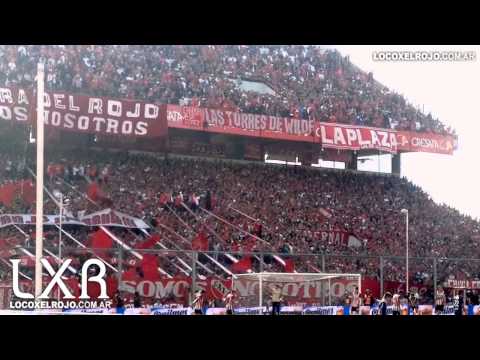 "Independiente vos sos mi pasion vs Estudiantes 0-0" Barra: La Barra del Rojo • Club: Independiente