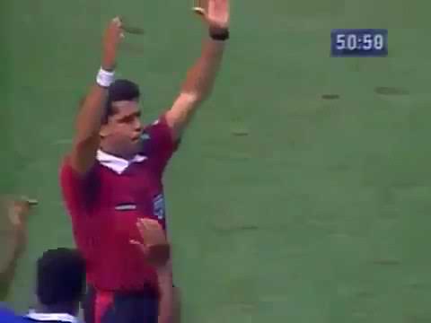 Brasil vs Holanda 1994 - Falta no cobrada y gol de Brasil