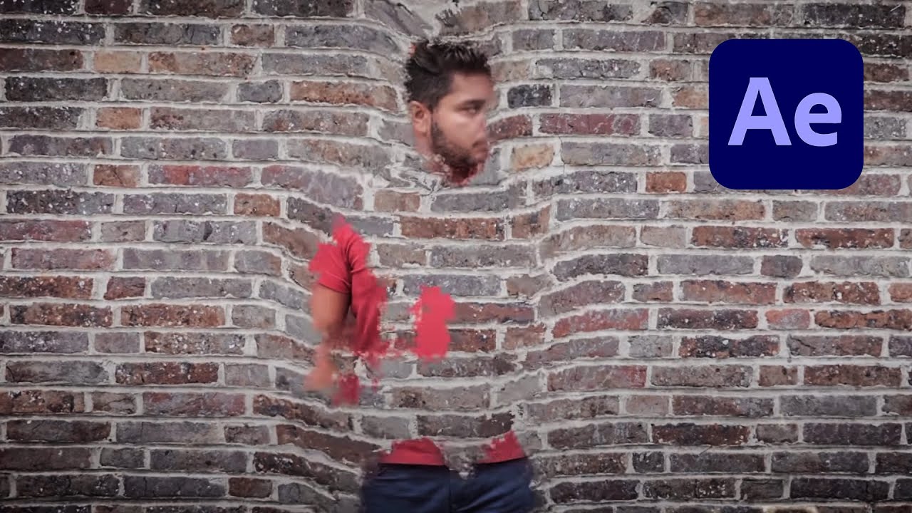 How To Walk Through a Wall Effect in After Effects