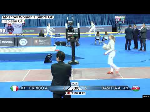 2019 676 T64 26 F S Individual Moscow RUS GP RED BASHTA AZE vs ERRIGO ITA