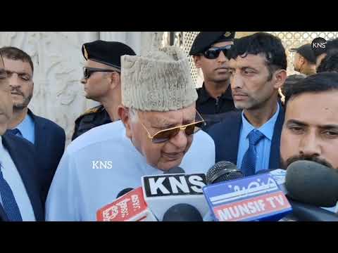 We pray for peace and an end to war. It’s beyond our control, but people everywhere just want to live in peace and stability: Farooq Abdullah