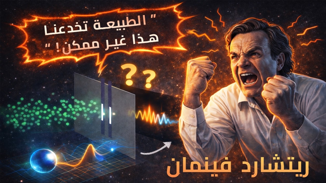 هل الإلكترون موجة أم جسيم؟ ☠️ تجربة الشق المزدوج تكشف الحقيقة 🤯 | نشأة ميكا?