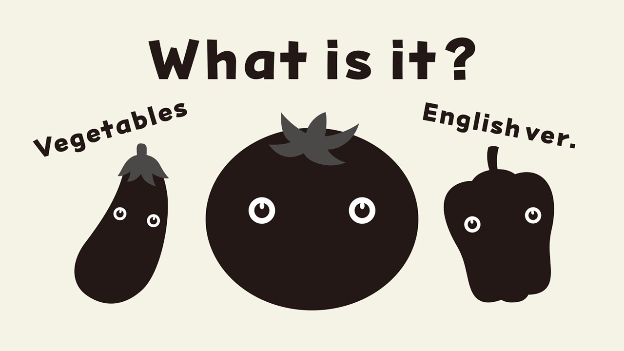 What is it? vegetables Silhouette Quiz / English version