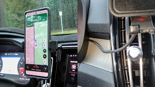 Volvo XC40 (2019-2026): Phone Holder With Wireless Charging Installation. Hide Wires Like A Pro!