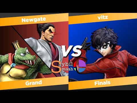 Sybil Smash Grand Finals - Newgate (Kazuya/K.Rool/DK) Vs. vitz (Joker) SSBU Tournament