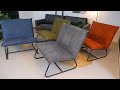 Fauteuil Paris olijfgroen microvezel